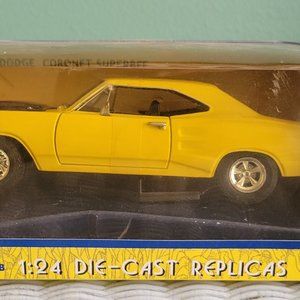 1:24 Die Cast Metal Replica 1969 Dodge Coronet Superbee